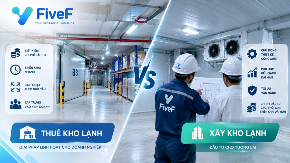 Nên thuê hay đầu tư xây kho lạnh rêng? Bài toán tài chính cho doanh nghiệp